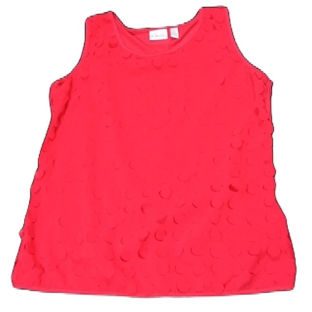 Kim Rogers Petite Small Red Tanktop